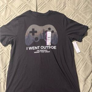 Gaming Controller Graphic Tee - Black